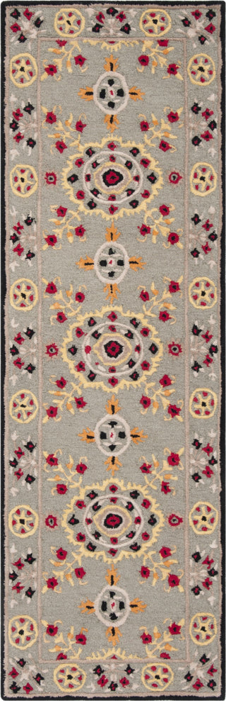 Safavieh Bellagio 628 Light Grey/Black Area Rug 