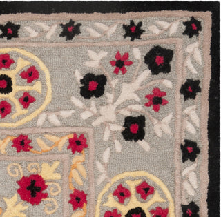 Safavieh Bellagio 628 Light Grey/Black Area Rug 