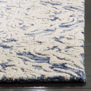 Safavieh Blossom 103 Blue/Ivory Area Rug Detail