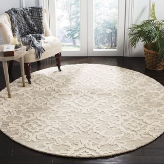 Safavieh Blossom 104 Grey/Ivory Area Rug Room Scene