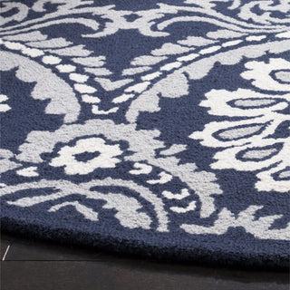 Safavieh Blossom 106 Navy/Ivory Area Rug Detail