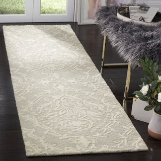 Safavieh Blossom 107 Sage/Ivory Area Rug Room Scene Feature