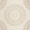 Safavieh Blossom 108 Ivory/Beige Area Rug Square