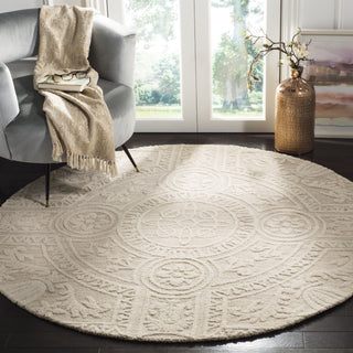 Safavieh Blossom 109 Light Grey/Ivory Area Rug Room Scene