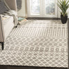 Safavieh Blossom 110 Dark Grey/Ivory Area Rug Room Scene