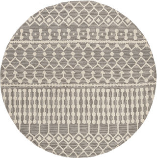 Safavieh Blossom 110 Dark Grey/Ivory Area Rug Round