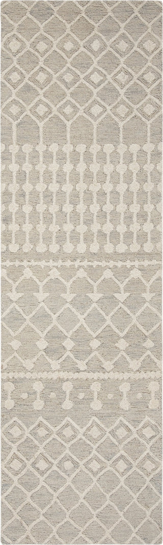 Safavieh Blossom 110 Silver/Ivory Area Rug Runner