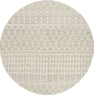 Safavieh Blossom 110 Silver/Ivory Area Rug Round