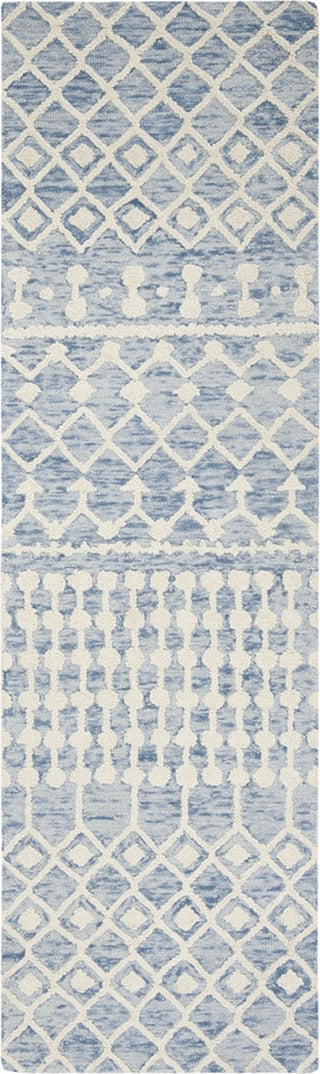 Safavieh Blossom 110 Blue/Ivory Area Rug Runner