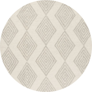 Safavieh Blossom 111 Ivory/Silver Area Rug Round