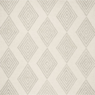 Safavieh Blossom 111 Ivory/Silver Area Rug Square