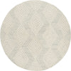 Safavieh Blossom 111 Silver/Ivory Area Rug Round