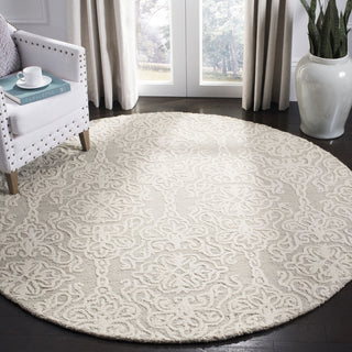 Safavieh Blossom 112 Silver/Ivory Area Rug Room Scene