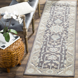 Safavieh Blossom 217 Dark Grey/Light Brown Area Rug Room Scene