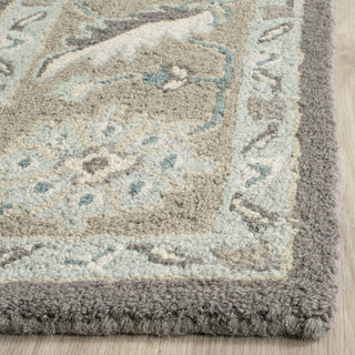 Safavieh Blossom 217 Dark Grey/Light Brown Area Rug Detail