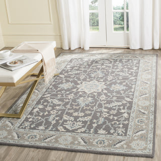 Safavieh Blossom 217 Dark Grey/Light Brown Area Rug Room Scene