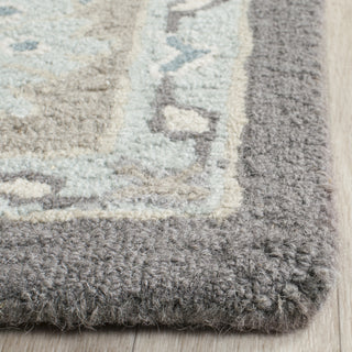 Safavieh Blossom 217 Dark Grey/Light Brown Area Rug Detail