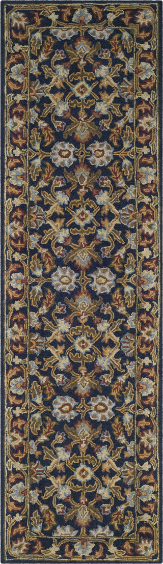 Safavieh Blossom 219 Navy Area Rug Runner