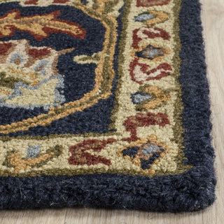 Safavieh Blossom 219 Navy Area Rug Detail