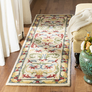 Safavieh Blossom 251 Ivory/Green Area Rug Room Scene