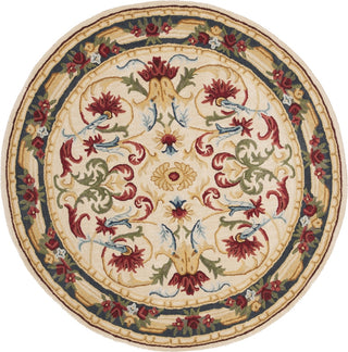 Safavieh Blossom 251 Ivory/Green Area Rug Round