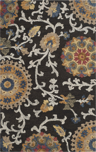 Safavieh Blossom 401 Charcoal/Multi Area Rug Main