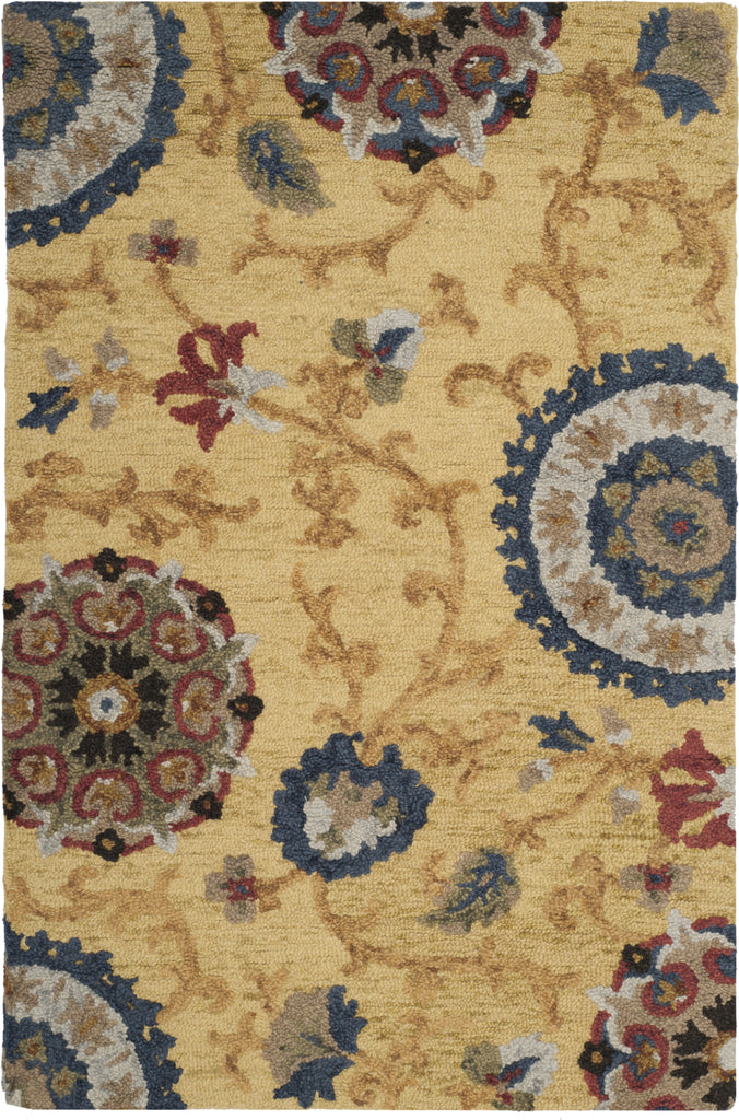 Safavieh Blossom 401 Gold/Multi Area Rug main image