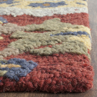 Safavieh Blossom 401 Red/Multi Area Rug Detail