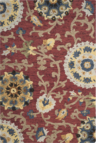 Safavieh Blossom 401 Red/Multi Area Rug main image