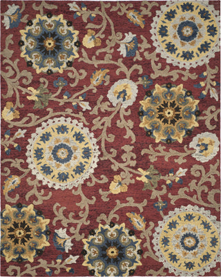 Safavieh Blossom 401 Red/Multi Area Rug Main