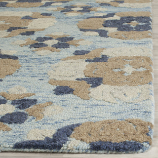 Safavieh Blossom 403 Blue/Multi Area Rug Detail