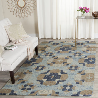 Safavieh Blossom 403 Blue/Multi Area Rug Room Scene Feature