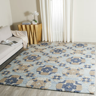 Safavieh Blossom 403 Blue/Multi Area Rug Room Scene