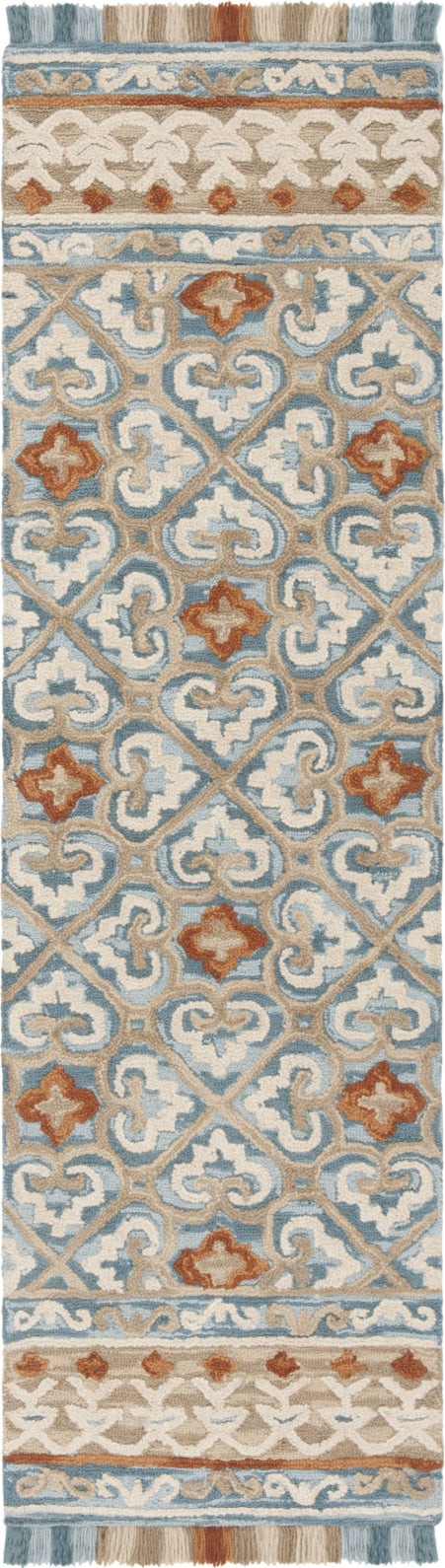 Safavieh Blossom 420 Ivory/Blue Area Rug – Incredible Rugs and Decor