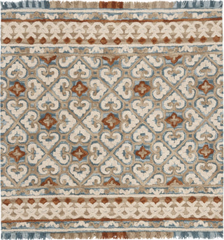 Safavieh Blossom 420 Ivory/Blue Area Rug Square