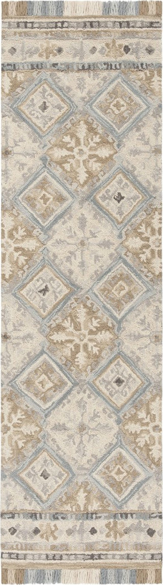 Safavieh Blossom 421 Beige/Light Blue Area Rug Runner