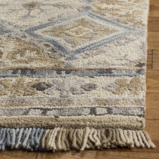 Safavieh Blossom 421 Beige/Light Blue Area Rug Detail