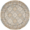 Safavieh Blossom 421 Beige/Light Blue Area Rug Round