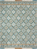 Safavieh Blossom 421 Ivory/Teal Area Rug Main