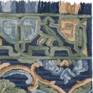 Safavieh Blossom 422 Navy/Green Area Rug 