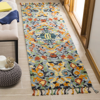 Safavieh Blossom 452 Blue/Multi Area Rug Room Scene