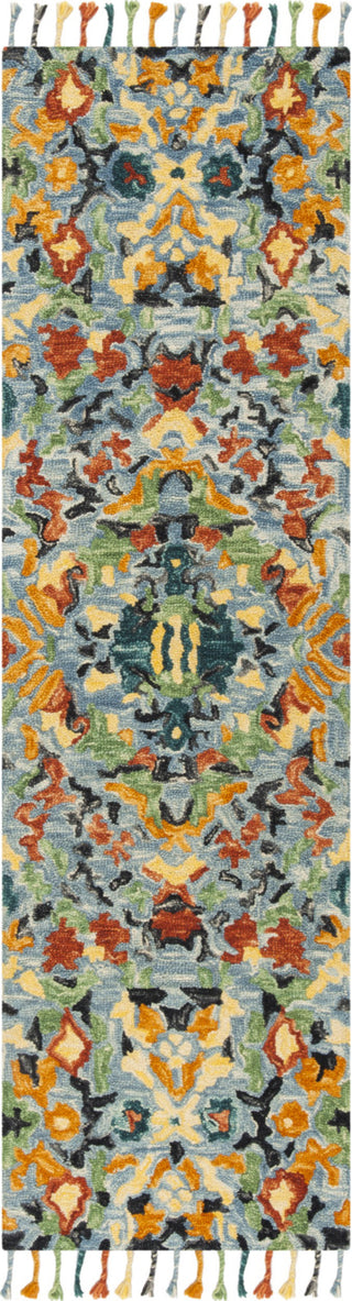 Safavieh Blossom 452 Blue/Multi Area Rug Runner