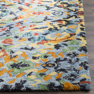 Safavieh Blossom 452 Blue/Multi Area Rug Detail