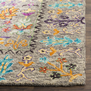 Safavieh Blossom 453 Grey/Multi Area Rug Detail