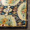 Safavieh Blossom 454 Charcoal/Gold Area Rug Detail