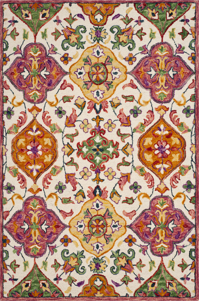 Safavieh Blossom 456 Ivory/Multi Area Rug main image