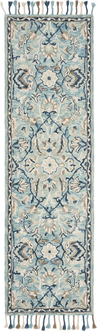 Safavieh Blossom 458 Blue/Ivory Area Rug Runner