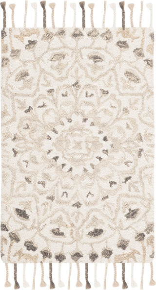 Safavieh Blossom 459 Ivory/Taupe Area Rug 