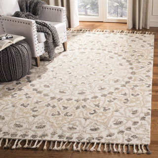 Safavieh Blossom 459 Ivory/Taupe Area Rug Room Scene Feature