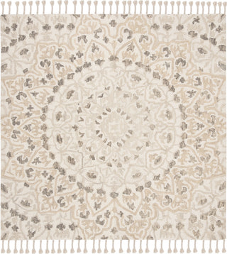 Safavieh Blossom 459 Ivory/Taupe Area Rug Square